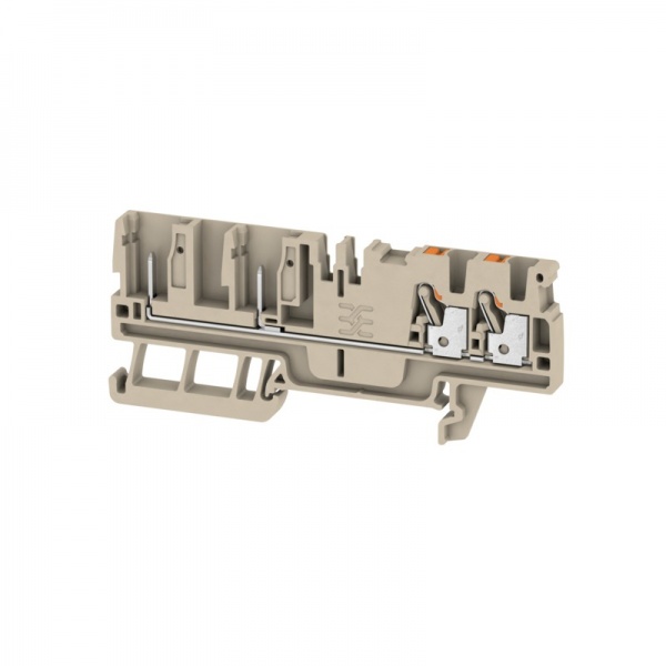 1514030000 WEIDMULLER Проходная клеммная колодка, PUSH IN, 2.5 mm², 800 V, 24 A, Количество соединений: 4