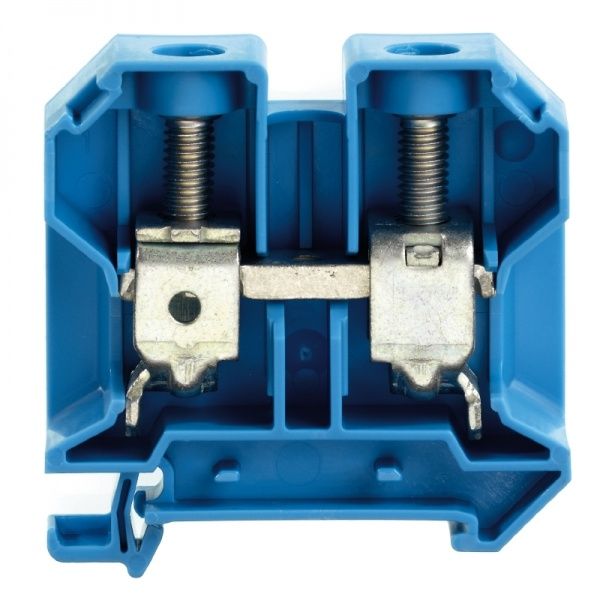 0380780000 WEIDMULLER Проходная клеммная колодка, Винтовое соединение, 35 mm², 800 V, 125 A, Количество соединений: 2