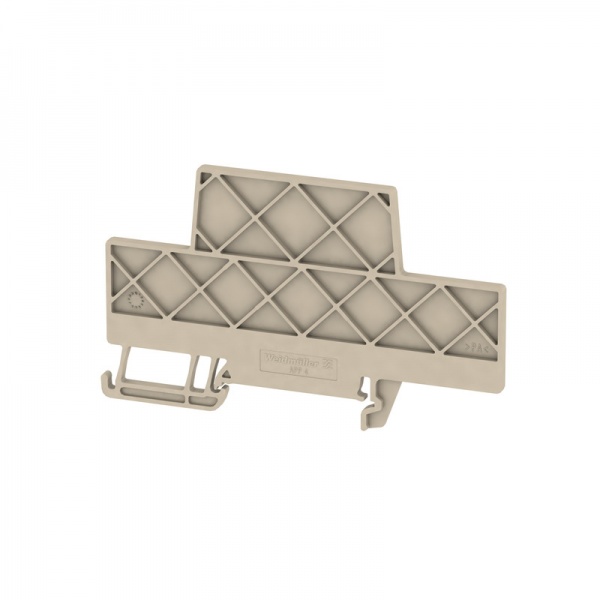 2489110000 WEIDMULLER Разделительная перегородка (клемма), 89.15 mm x 54.85 mm, Темно-бежевый