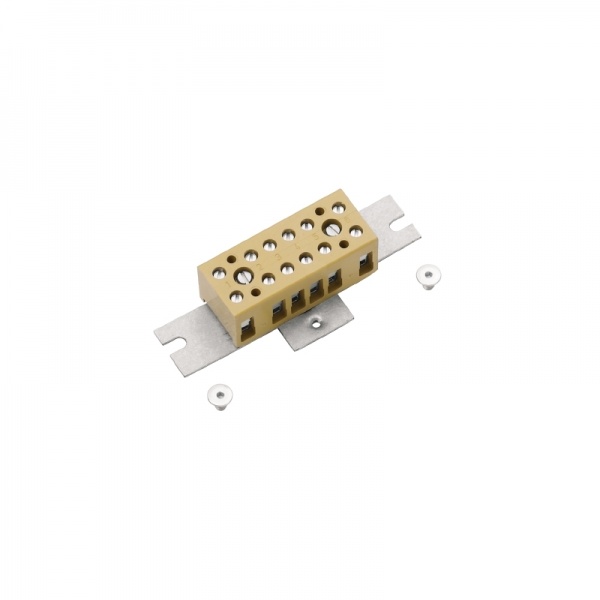 8000004132 WEIDMULLER Одно- и многоконтактная клеммная колодка, Винтовое соединение, 4 mm², 400 V, 32 A, Количество полюсов: 6, Умеренно желтый