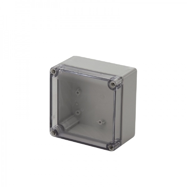 9535400000 WEIDMULLER Пластиковый корпус, MPC (корпус из поликарбоната, пустой), 175 x 175 x 100 mm, Поликарбонат, Светло-серый, прозрачный