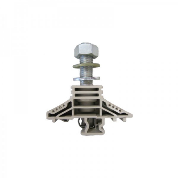 1319080000 WEIDMULLER Болтовая клемма, Болтовое соединение, 120 mm², 1000 V, 269 A, Количество соединений: 1, M 12, TS 32, Темно-бежевый