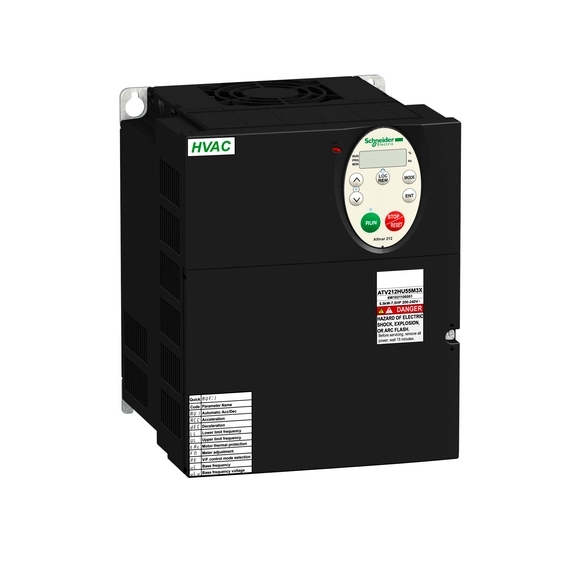 ATV212HU75M3X Schneider Electric ПРЕОБР ЧАСТОТЫ ATV212 7,5 КВТ 240В IP21