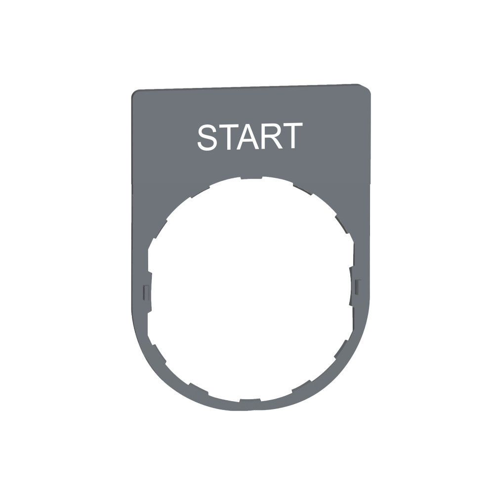 ДЕРЖАТЕЛЬ МАРКИРОВКИ "START", C0