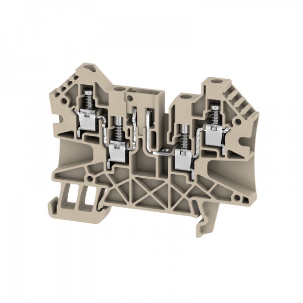 2436360000 WEIDMULLER Клемма для проведения проверок, Винтовое соединение, 4 mm², 500 V, 27 A, без, Поперечное разделение: без, встроенное испытательное гнездо: Да, TS 35,