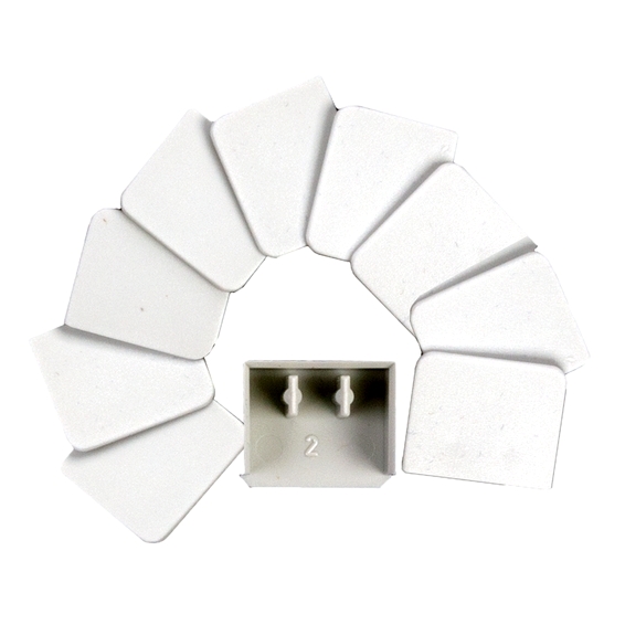 10399 Schneider Electric БОКОВЫЕ ЗАГЛУШКИ для трехполюсных, 10 шт., Германия