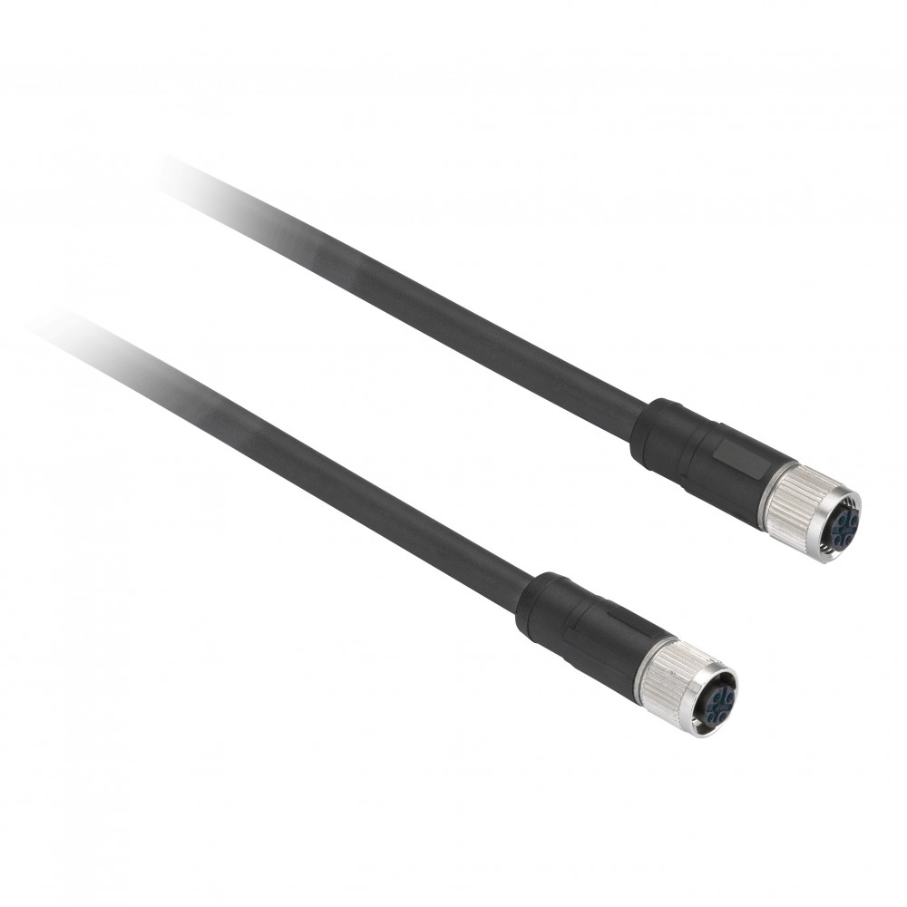 КАБ.С КОННЕКТ.М12,5PIN,РАЗЪЕМ, 10М,ПРЯМ.