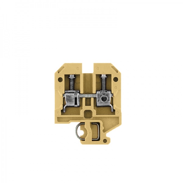 1716240000 WEIDMULLER Проходная клеммная колодка, Винтовое соединение, 4 mm², 800 V, 32 A, Количество соединений: 2