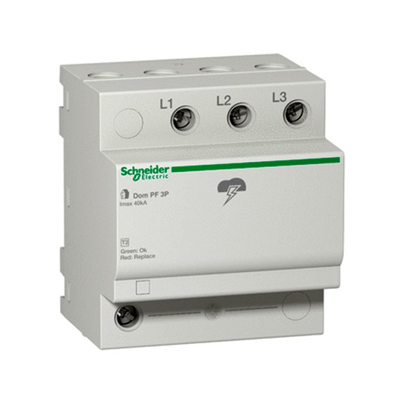 16374 Schneider Electric УСТ. ЗАЩ. ОТ ИМП. ПЕРЕН. PF 40КА 3П 230/400В