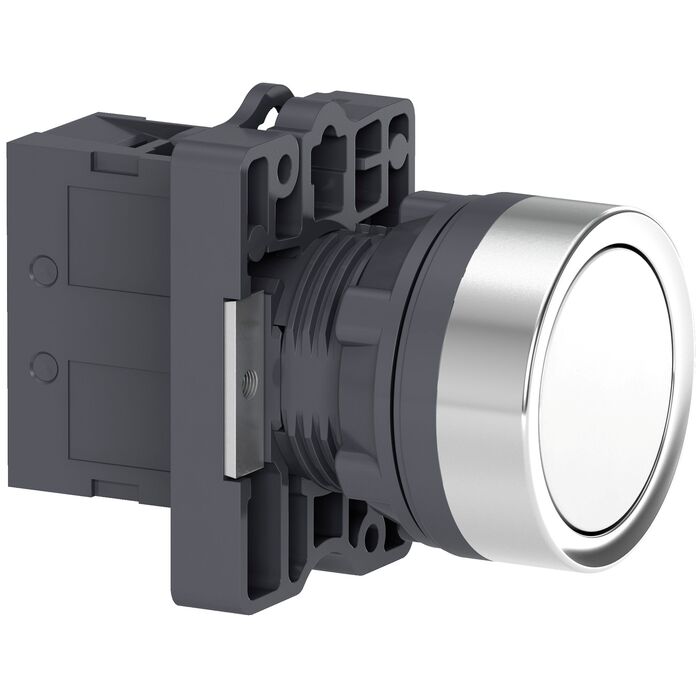 XA2EA11 Schneider Electric КНОПКАXA2,ПРУЖ.ВОЗВР.,БЕЛАЯ,1НO