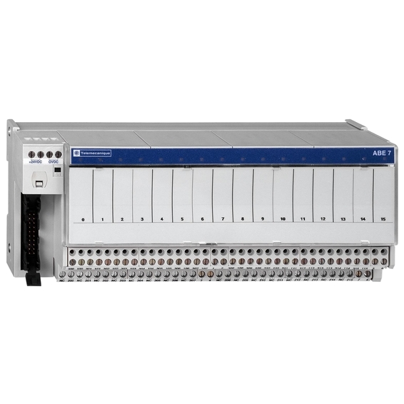 ABE7R16T212 Schneider Electric TELEFAST - С 16 СЪЕМНЫМИ ЭЛЕКТРОМЕХ.РЕЛЕ