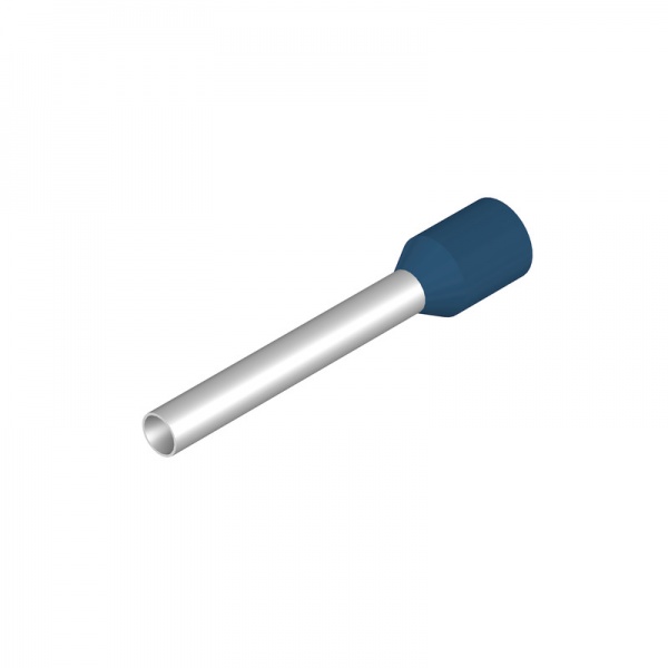 9019180000 WEIDMULLER Кабельный наконечник, изолированный, 2.5 mm², Длина зачистки изоляции: 20 mm, синий