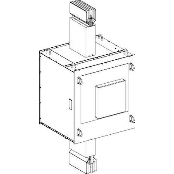 KTA3200SL41 Schneider Electric СЕКЦИЯ РАЗЪЕДИН. С ВЫКЛ. НАГР. NW, 3L+N+PE, Al, 3200А