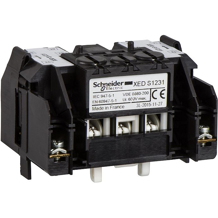 XEDS1231 Schneider Electric КОНТ. БЛОК ДЛЯ ПОДВЕСН. ПОСТА УПРАВЛЕНИЯ