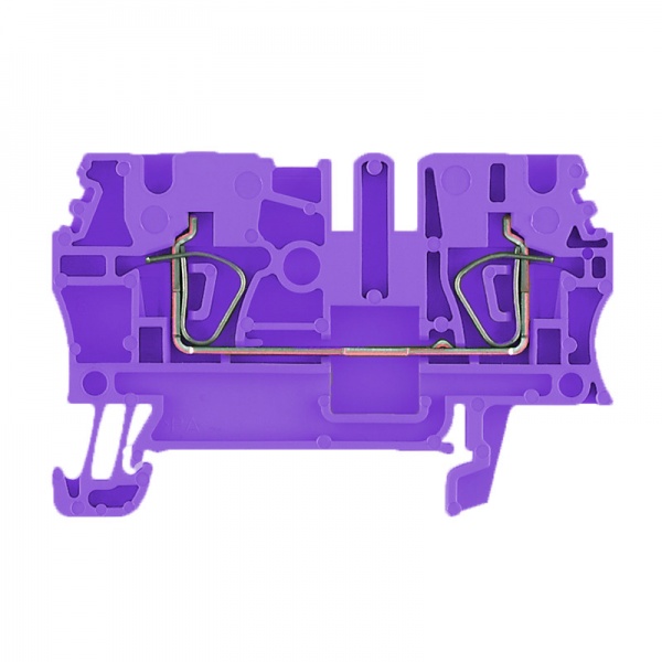 1683290000 WEIDMULLER Проходная клеммная колодка, Пружинное соединение, 2.5 mm², 800 V, 24 A, Количество соединений: 2