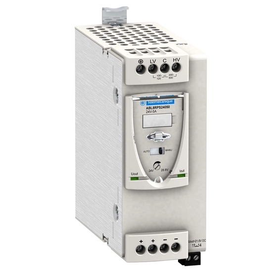 ABL8RPS24050 Schneider Electric БЛОК ПИТАНИЯ УНИВЕРСАЛ 1-ФАЗНЫЙ 24В 5A
