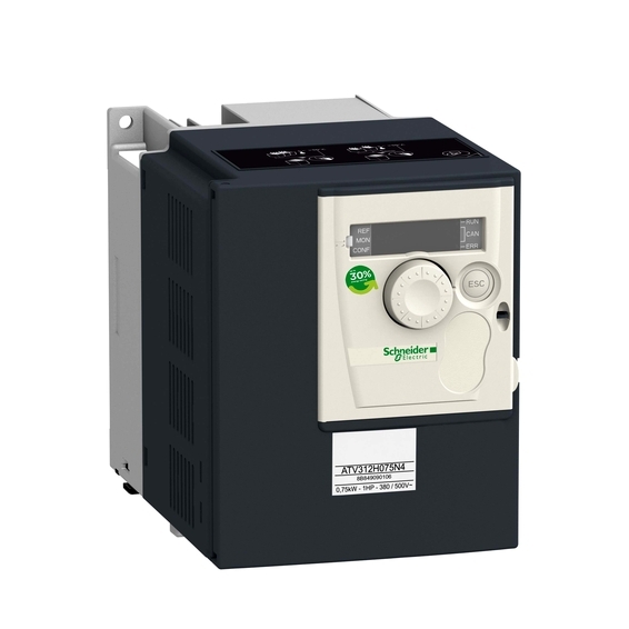 ATV312H037N4 Schneider Electric ПРЕОБР ЧАСТОТЫ ATV312 0.37КВТ 500В 3Ф