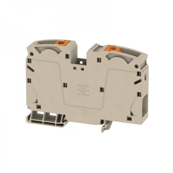2551510000 WEIDMULLER Проходная клеммная колодка, PUSH IN, 35 mm², 1000 V, 125 A, Количество соединений: 2