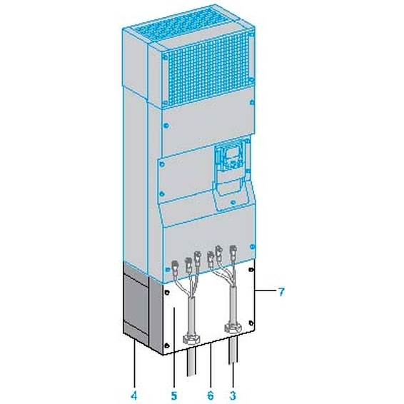 VW3A9211 Schneider Electric КОМПЛЕКТ СООТВЕТСТВИЯ NEMA ТИП 1