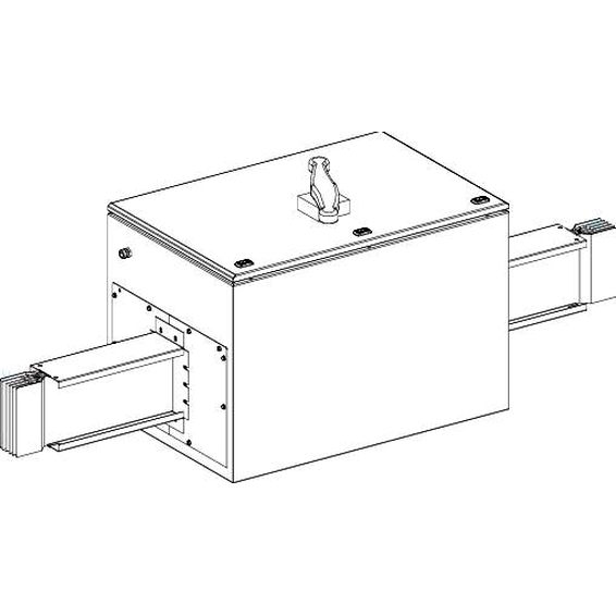 KTA1600SL41 Schneider Electric СЕКЦИЯ РАЗЪЕДИН. С ВЫКЛ. НАГР. NS NA, 3L+N+PE, Al, 1600А