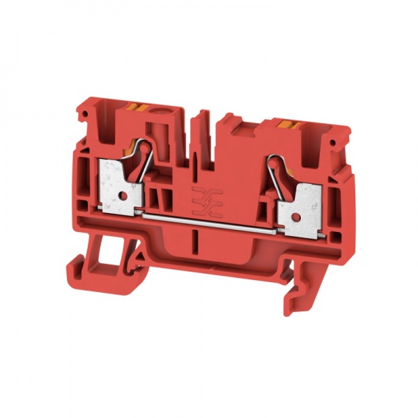 2051220000 WEIDMULLER Проходная клеммная колодка, PUSH IN, 4 mm², 800 V, 32 A, Количество соединений: 2