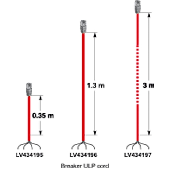 LV434196 Schneider Electric КАБЕЛЬ ULP CORD L= 1,3 М ДЛЯ NT, NW