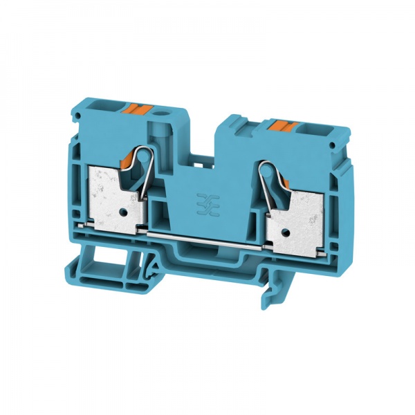 2490370000 WEIDMULLER Проходная клеммная колодка, PUSH IN, 10 mm², 1000 V, 57 A, Количество соединений: 2