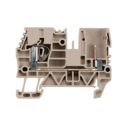 1854960000 WEIDMULLER Проходная клеммная колодка, Пружинное соединение, 4 mm², 800 V, 32 A, Количество соединений: 1