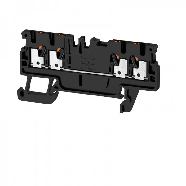 2534260000 WEIDMULLER Проходная клеммная колодка, PUSH IN, 1.5 mm², 500 V, 17.5 A, Количество соединений: 4