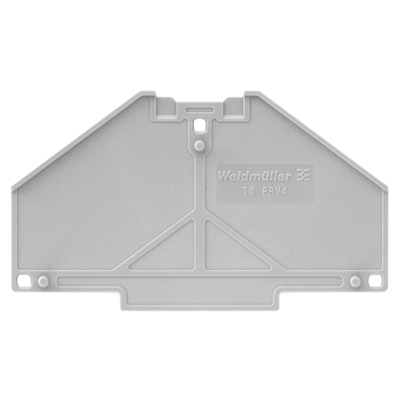 1173700000 WEIDMULLER Разделительная перегородка (клемма), без маркировки, 70 mm x 41.1 mm, серый