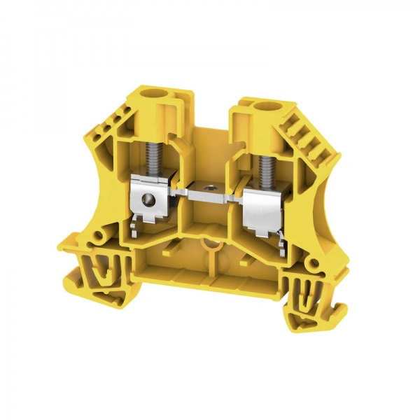 1040220000 WEIDMULLER Проходная клеммная колодка, Винтовое соединение, 6 mm², 800 V, 41 A, Количество соединений: 2