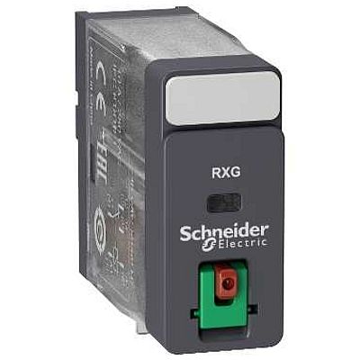 RXG11E7 Schneider Electric РЕЛЕ ПРОМЕЖУТ.,10А,1С/О,~48В, КН. ТЕСТ.
