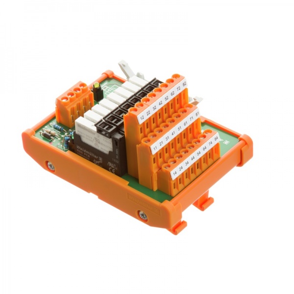 1456550000 WEIDMULLER Интерфейсный модуль с реле, RSS, LP3R 5.08mm, Винтовое соединение, Вставной разъем по стандарту IEC 60603-13 / DIN 41651, 20-полюсная вилка, 24 V DC ±