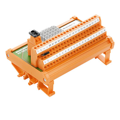 9441700000 WEIDMULLER Интерфейсный модуль с реле, LP2N 5.08mm, Винтовое соединение, Соединительный разъем RSV 1,6, 24-полюсная розеточная часть, 2-проводной, Светодиодный и
