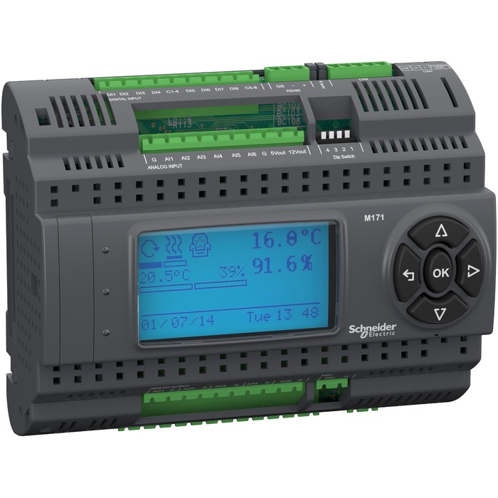 TM171PDM27S Schneider Electric Произв ПЛК М171, дисп, 27I/O,Modbus,2SSR