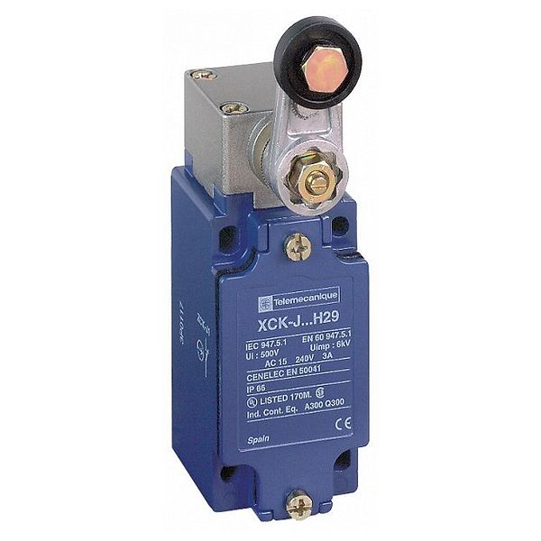 XCKJ10511H29 Schneider Electric КОНЦЕВОЙ ВЫКЛЮЧАТЕЛЬ РОЛИК NC+NO XCKJ10511H29