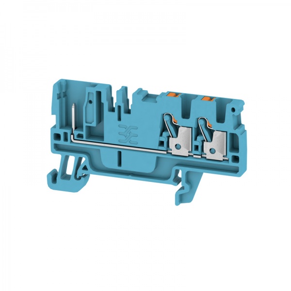1514020000 WEIDMULLER Проходная клеммная колодка, PUSH IN, 2.5 mm², 800 V, 24 A, Количество соединений: 3