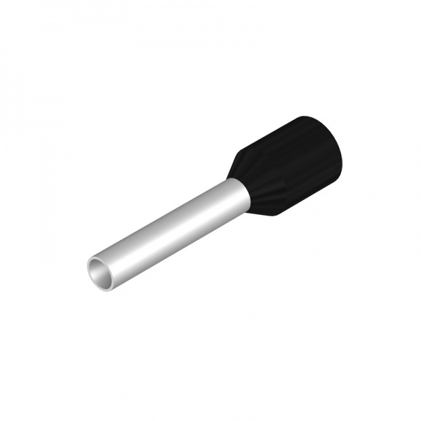 9019130000 WEIDMULLER Кабельный наконечник, изолированный, 1.5 mm², Длина зачистки изоляции: 12 mm, черный
