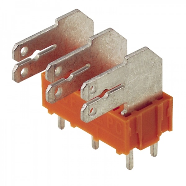 9511680000 WEIDMULLER Клемма печатной платы, 7.50 mm, Количество полюсов: 12, Направление вывода кабеля: 90°, Соединение ножевого типа