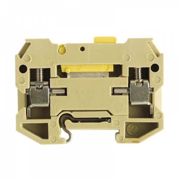 0412860000 WEIDMULLER Клемма для проведения проверок, Винтовое соединение, 4 mm², 400 V, 10 A, поворотный, Поперечное разделение: без, встроенное испытательное гнездо: Да,