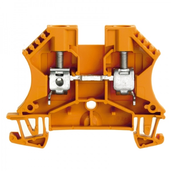 1020260000 WEIDMULLER Проходная клеммная колодка, Винтовое соединение, 6 mm², 800 V, 41 A, Количество соединений: 2