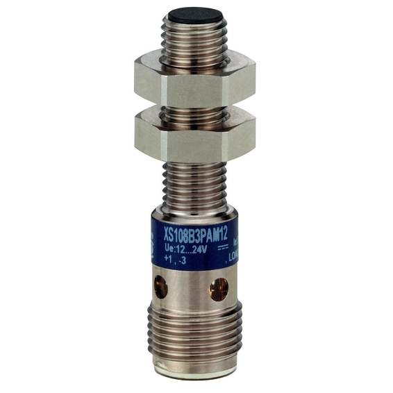 XS508B1PAM12 Schneider Electric ИНД. ДАТЧИК ЦИЛ. 8 ММ М12 ПОСТ. ТОК