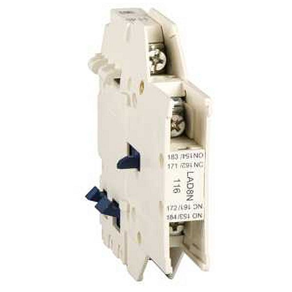 LAD8N11TQ Schneider Electric ДОП. КОНТ. БЛОК  НЗ+НО БОК.МОНТ.
