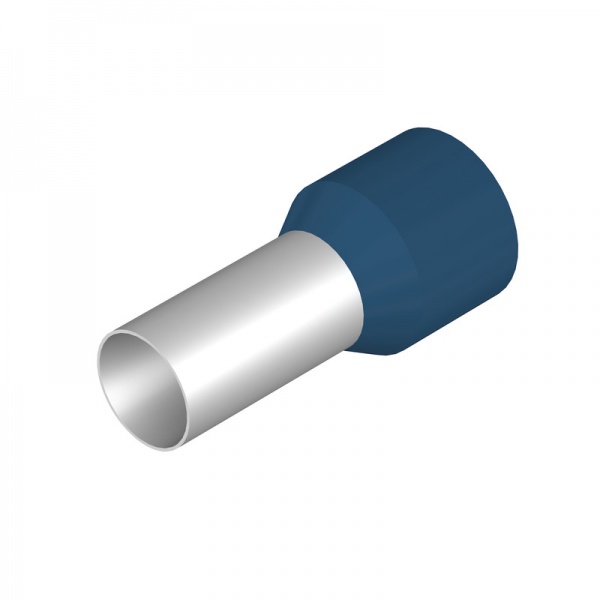 9019340000 WEIDMULLER Кабельный наконечник, изолированный, 50 mm², Длина зачистки изоляции: 26 mm, синий
