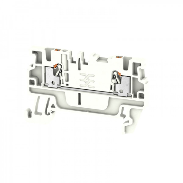 2508160000 WEIDMULLER Проходная клеммная колодка, PUSH IN, 1.5 mm², 500 V, 17.5 A, Количество соединений: 2