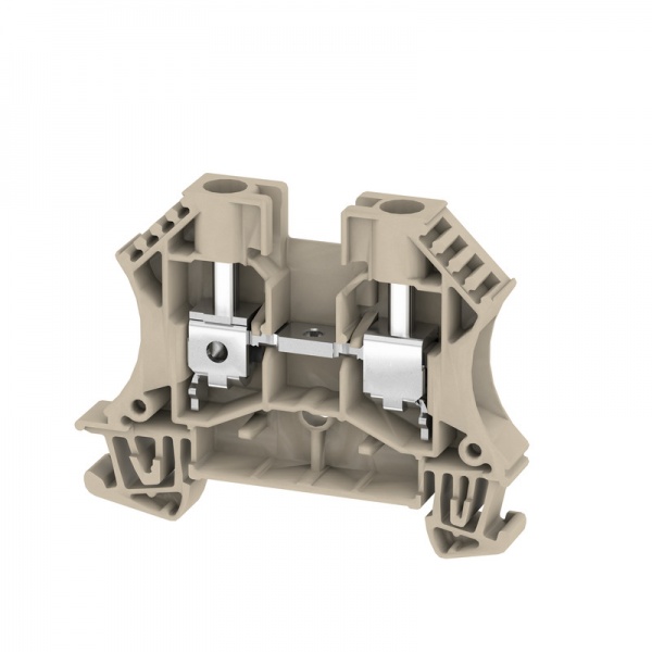 1393350000 WEIDMULLER Проходная клеммная колодка, Винтовое соединение, 6 mm², 800 V, 41 A, Количество соединений: 2