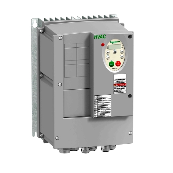 ATV212WU22N4C Schneider Electric ПРЕОБР ЧАСТ ATV212 2,2КВТ 480В IP55 ЭМС