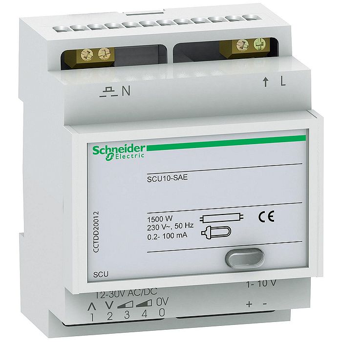 CCTDD20012 Schneider Electric ДИММЕР SCU10-SAE 4 ВХОДА