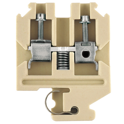 9502600000 WEIDMULLER Проходная клеммная колодка, Винтовое соединение, 4 mm², 800 V, 32 A, Количество соединений: 2