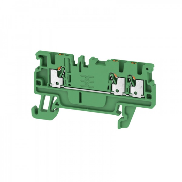 2534480000 WEIDMULLER Проходная клеммная колодка, PUSH IN, 1.5 mm², 500 V, 17.5 A, Количество соединений: 3